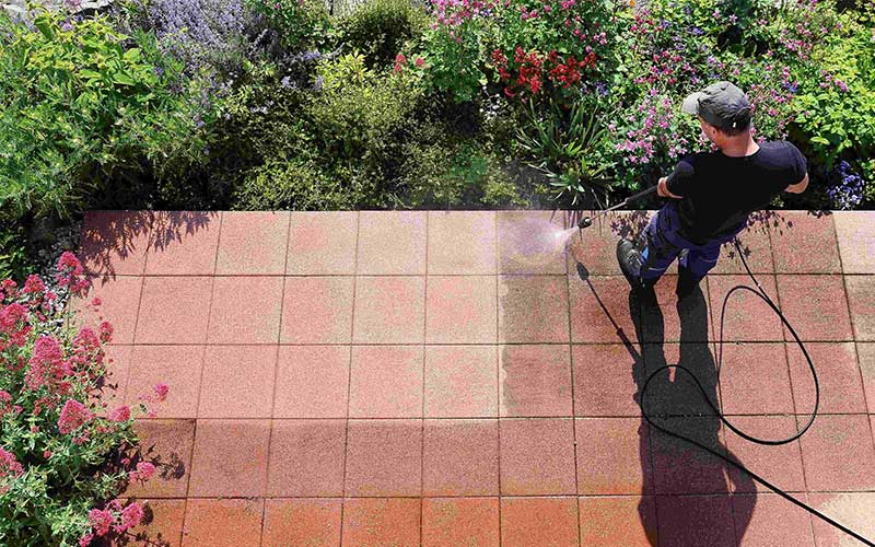 Nettoyage haute pression des terrasses et balcons au Maroc